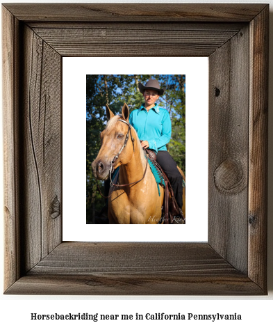 horseback riding near me in California, Pennsylvania